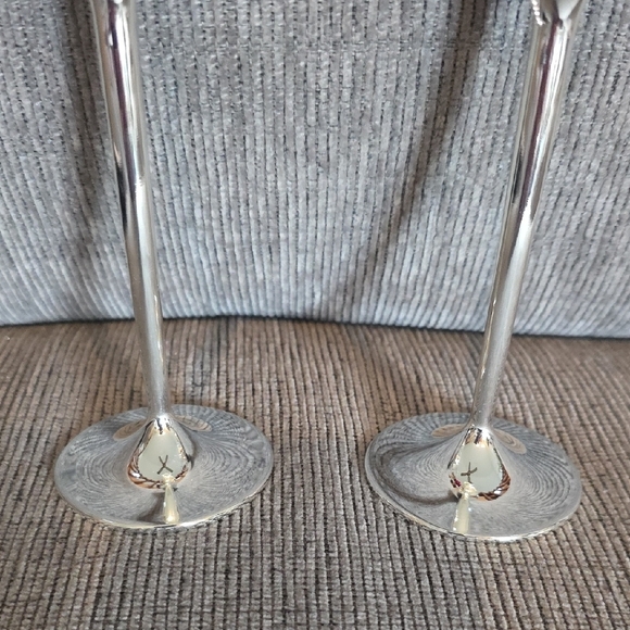 Vera Wang Wedgwood Love Knots Champagne Toasting Flute Pair, New In Box, 5oz. - Picture 7 of 15